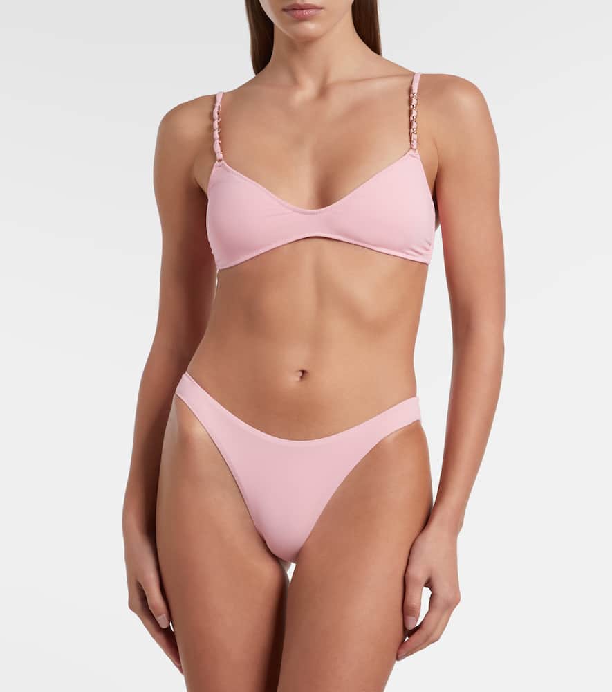 Melissa Odabash Lima Bikini Bottoms In Pink