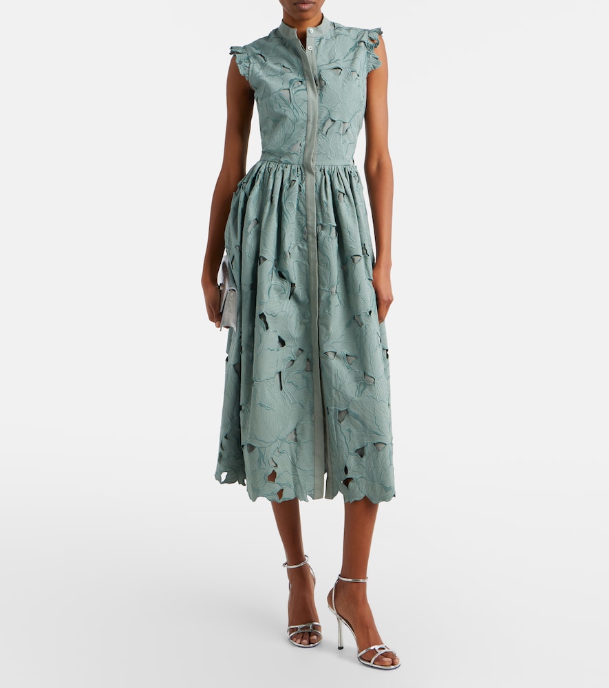 Erdem Guipure lace shirt dress