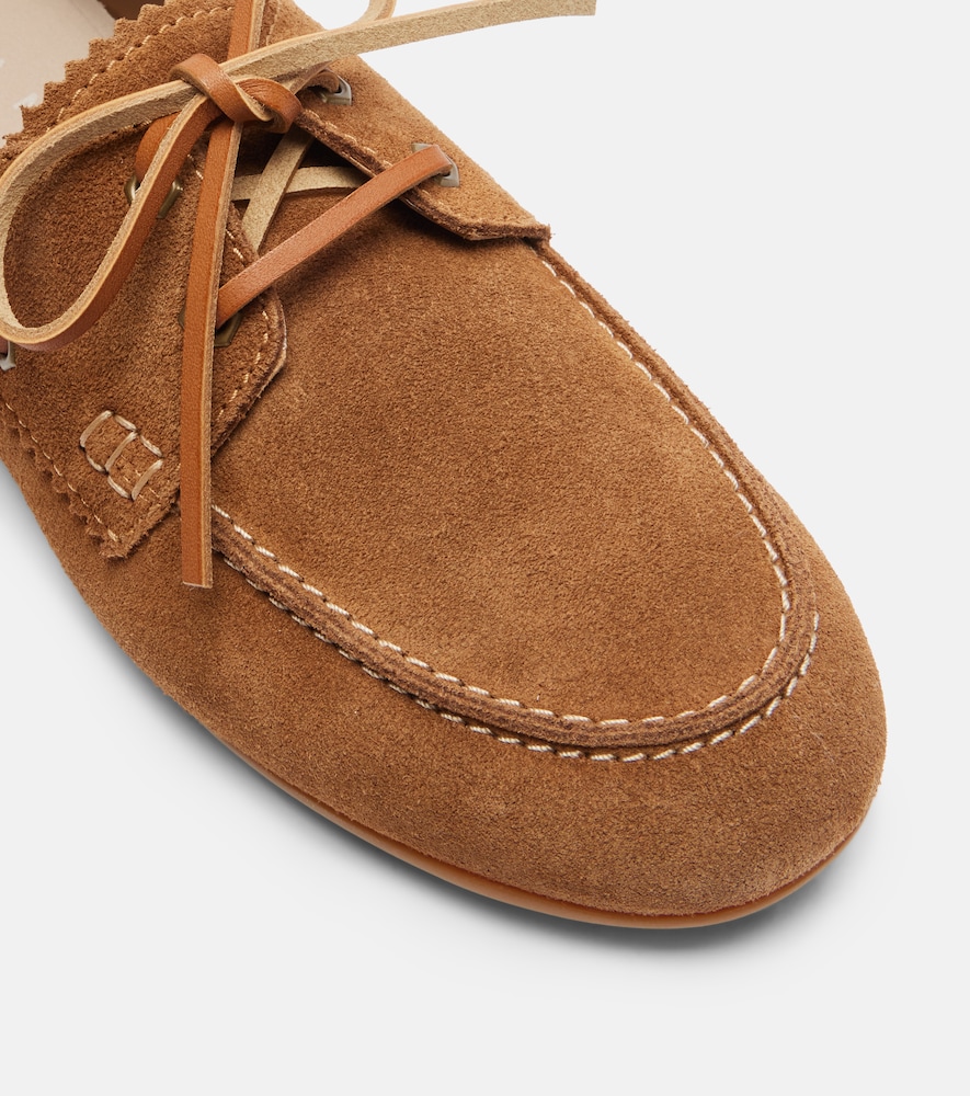  Hogan Hogan Segelschuhe H693 Aus Veloursleder 