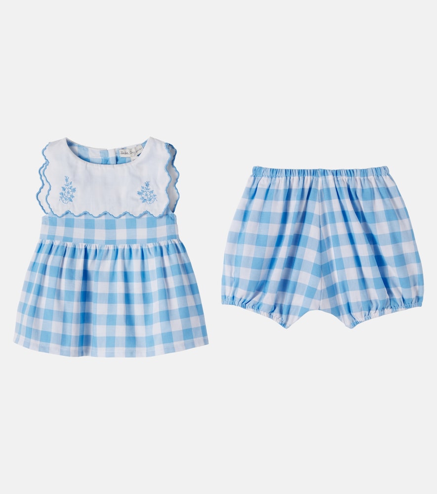  Bebe Organic Bebe Organic Baby Set Viola Aus Kleid Und Höschen 