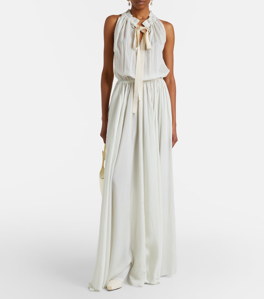  Patou Patou Striped Maxi Dress 