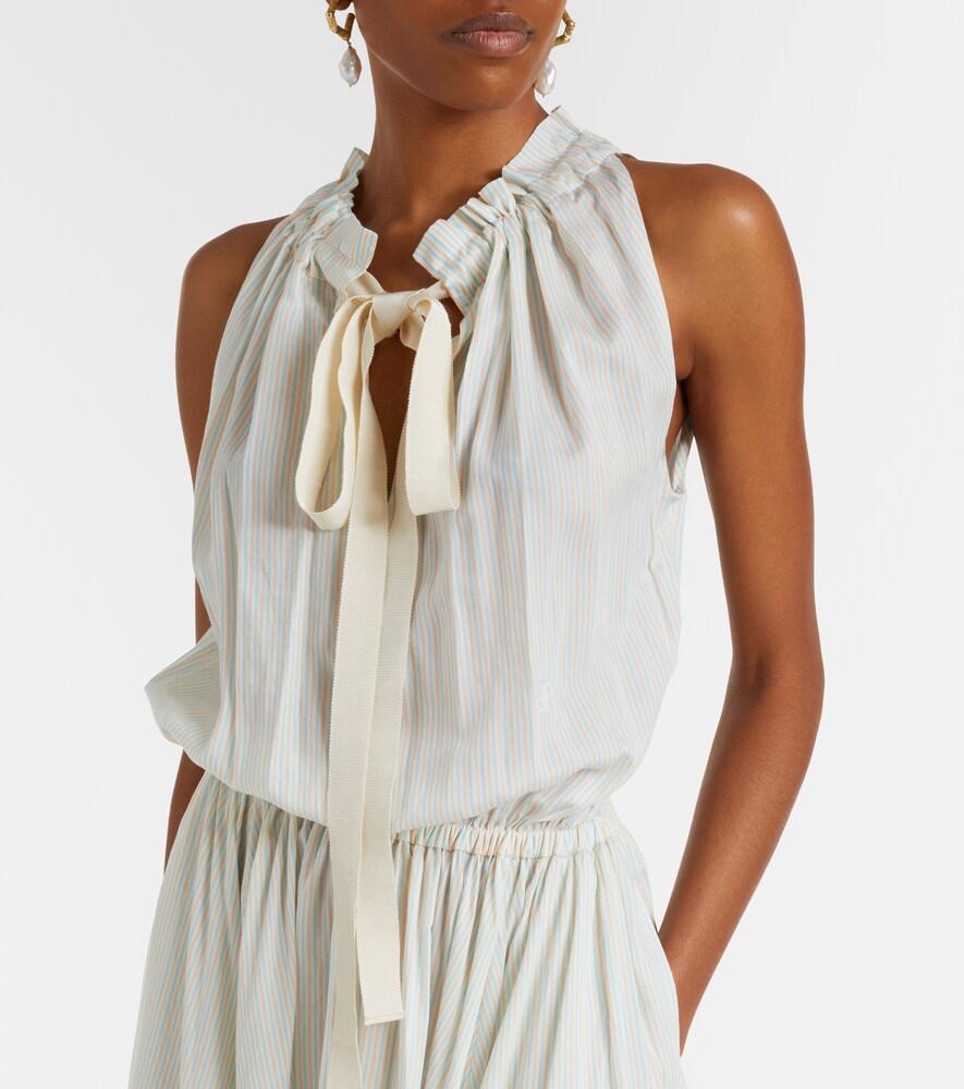  Patou Patou Striped Maxi Dress 