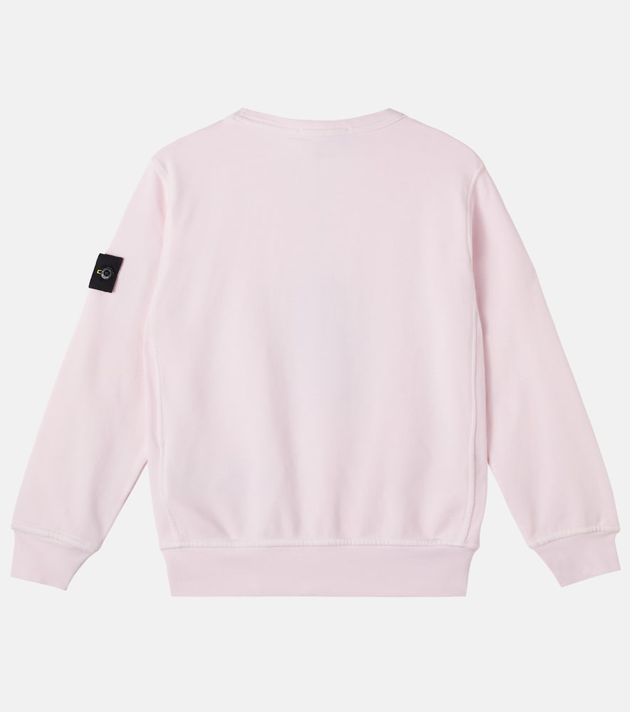  Stone Island Junior Stone Island Junior Compass Cotton Jersey Sweatshirt 