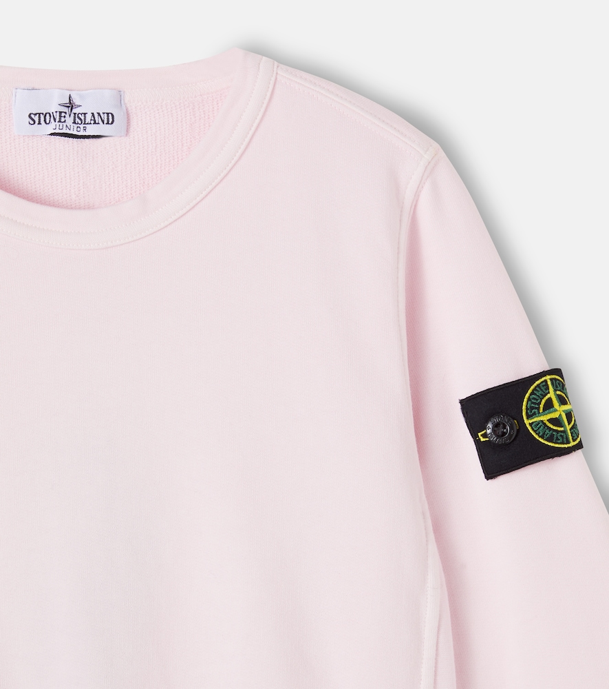  Stone Island Junior Stone Island Junior Compass Cotton Jersey Sweatshirt 