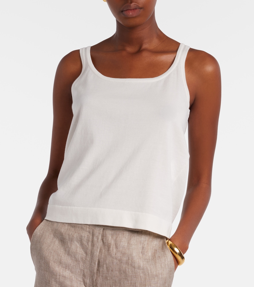  Max Mara Max Mara Umano Cotton Tank Top 