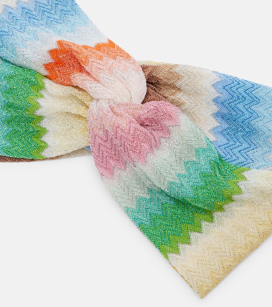  Missoni Missoni Stirnband Aus Häkelstrick 