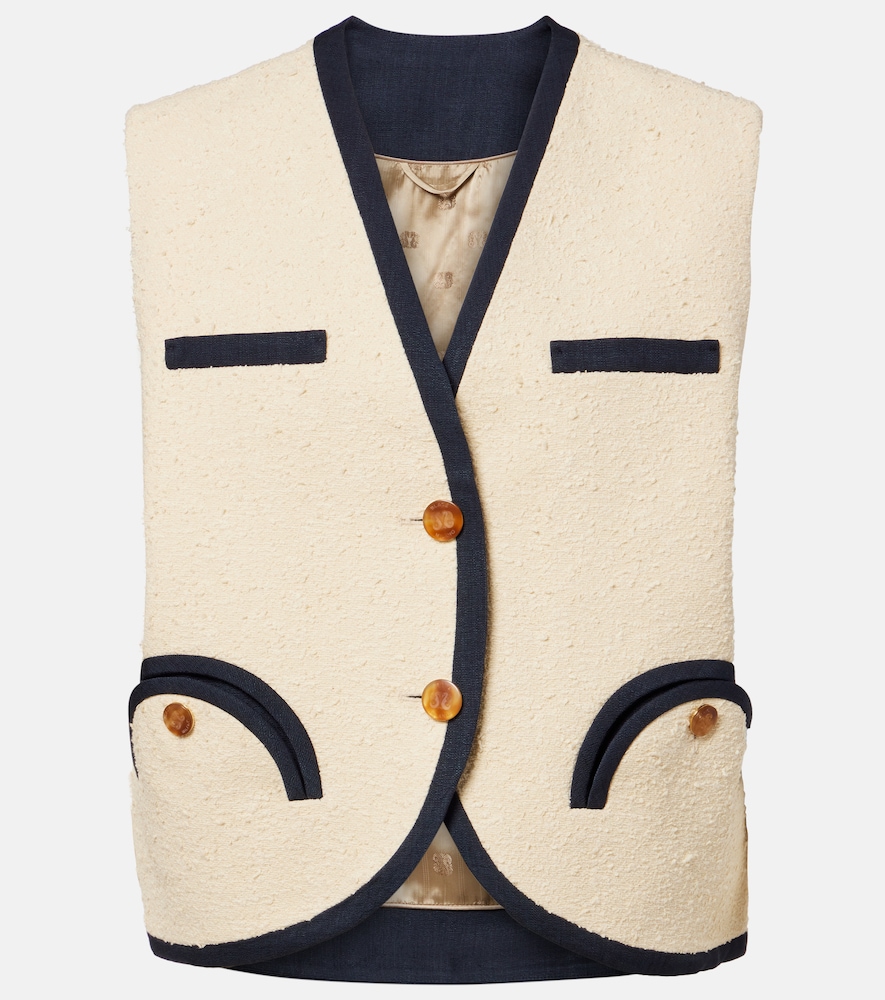 Blaze Milano Blazé Milano Gliss cotton-blend vest