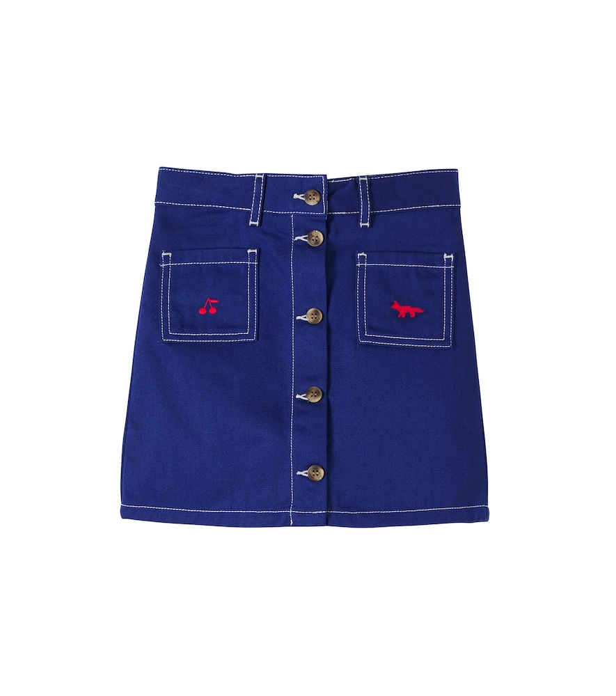 Bonpoint X Maison Kitsuné Laurine Denim Skirt