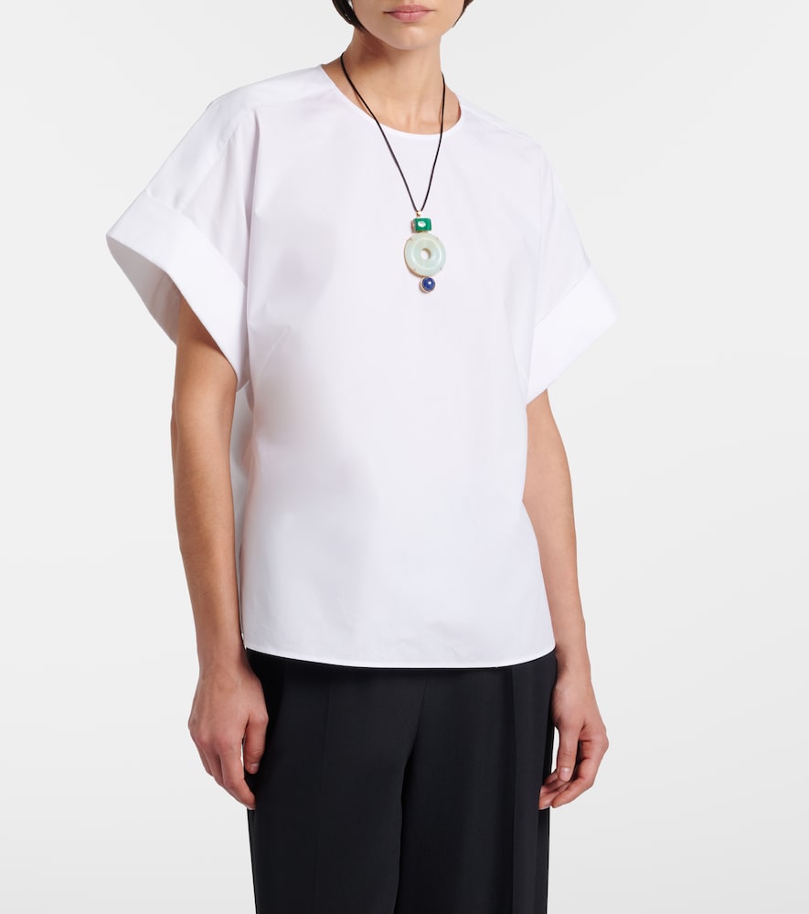  Joseph Joseph Fassia Cotton Poplin Blouse 