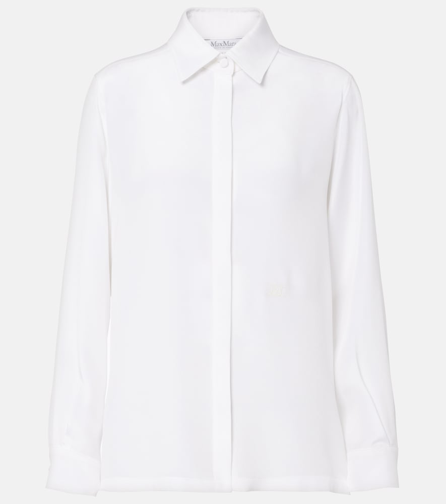 Camicia in crêpe de chine di seta