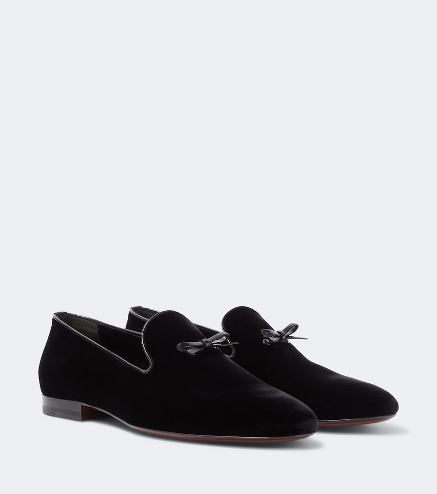 TOM FORD Tom Ford Scott velvet slippers
