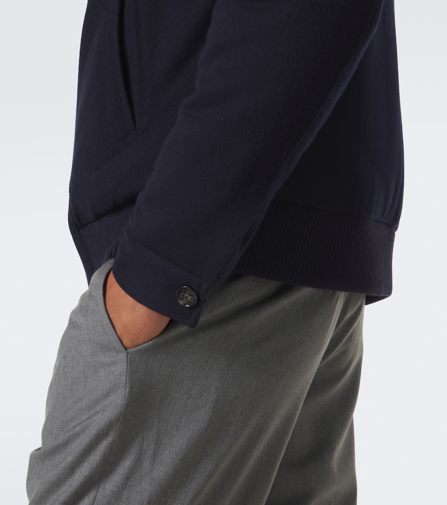 Wool Bomber Jacket