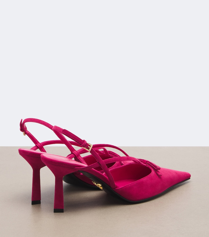 Suede Slingback