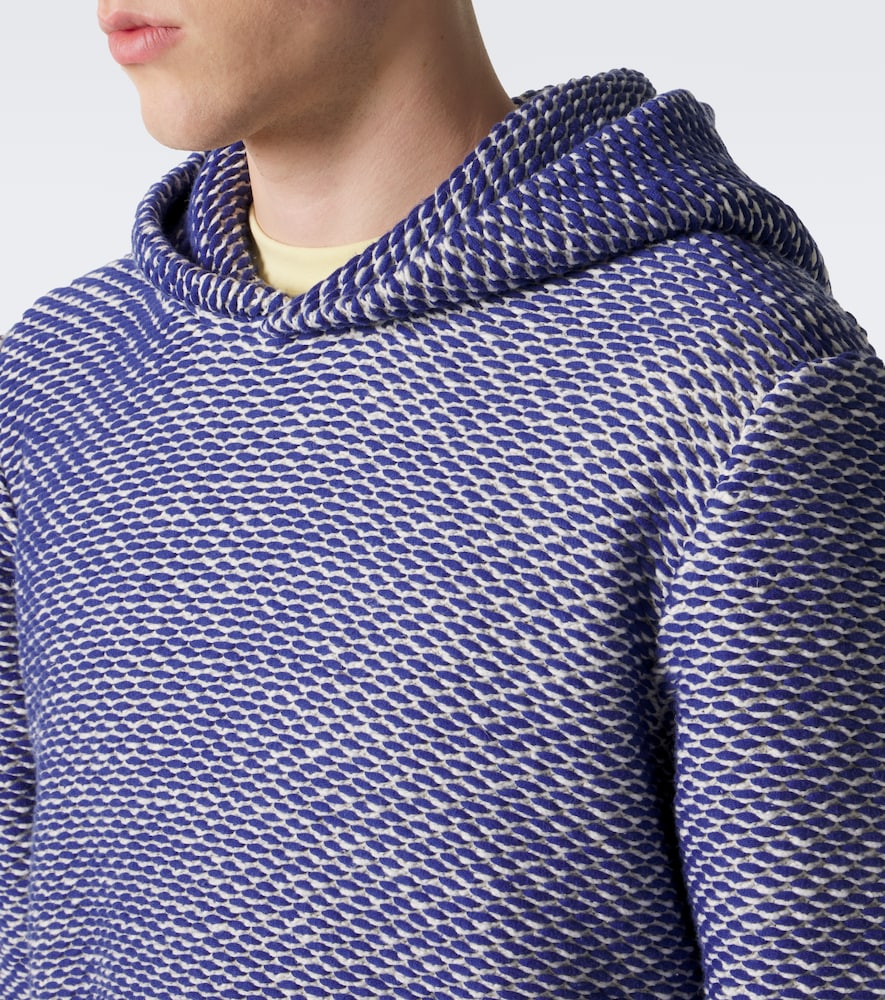Kirk Cotton And Linen-Blend Hoodie
