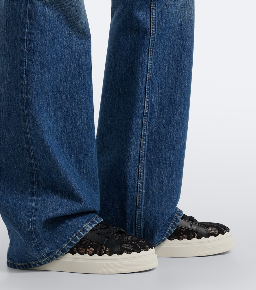 Chloé Lauren Lace Sneakers