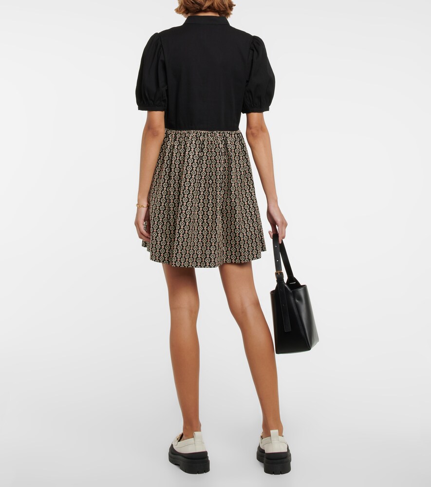  See By Chloe See By Chloé Miniabito In Cotone Con Ricamo 