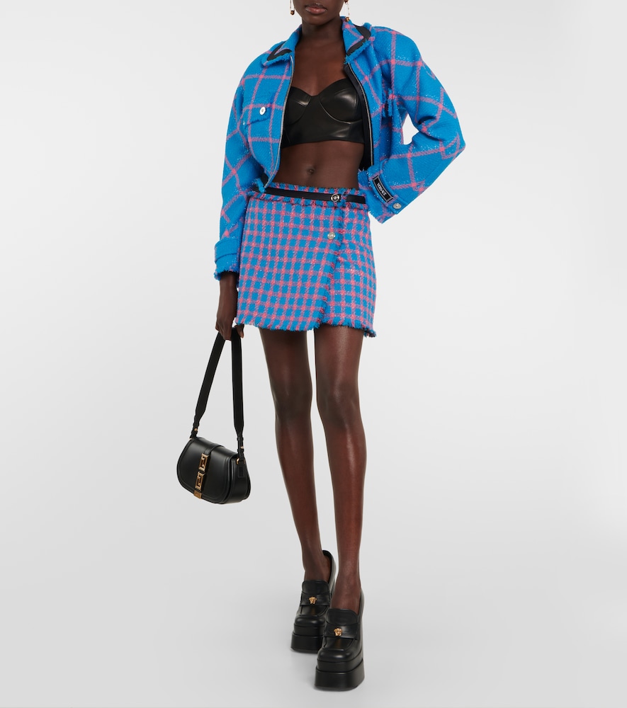  Versace Versace Minirock Aus Tweed 