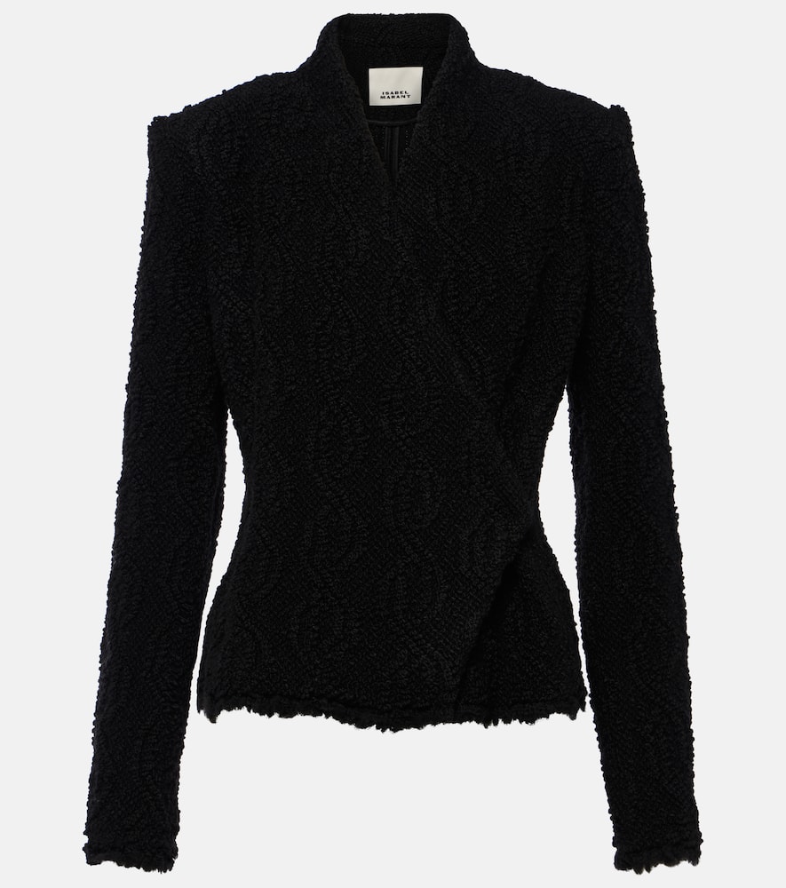 Loyana wool-blend jacket