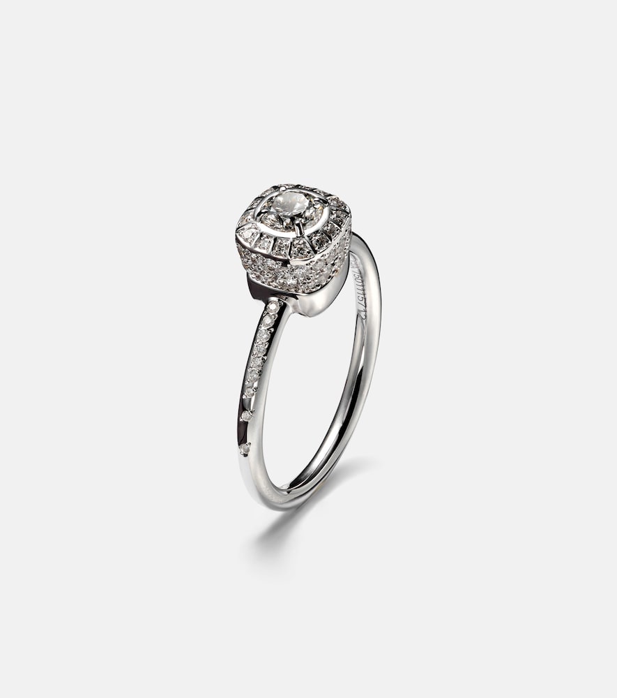  Pomellato Pomellato Nudo Petit 18kt White Gold Ring With Diamonds 
