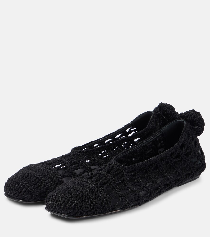  Magda Butrym Magda Butrym Crochet Ballet Flats 