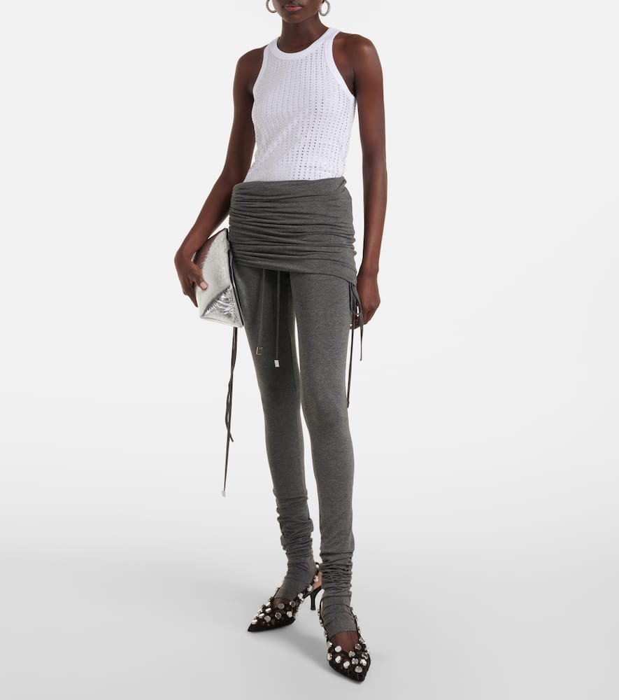 ATTICO JERSEY JUMPSUIT