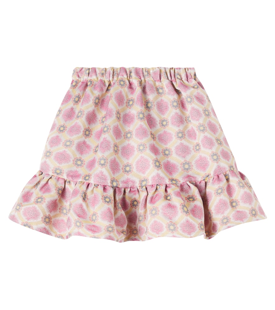 Bebe Organic Ellie Printed Skirt In Multi