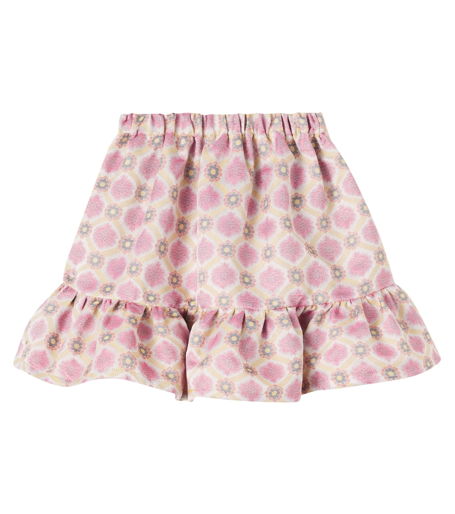 Bebe Organic Ellie Printed Skirt In Multi