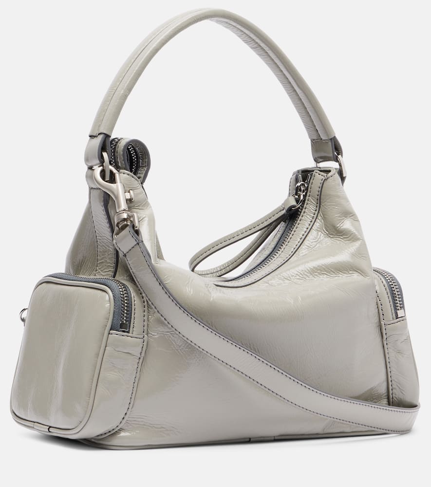 Stella Mccartney Dartmoor Shoulder Bag In Gray