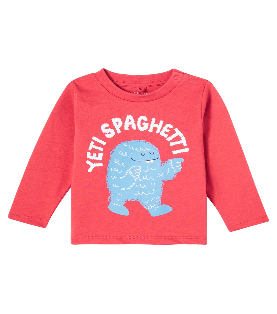 Stella McCartney Kids Baby printed cotton jersey sweatshirt　ステラ マッカートニー キッズ ベビー プリント コットンジャージー スウェットシャツ Stella