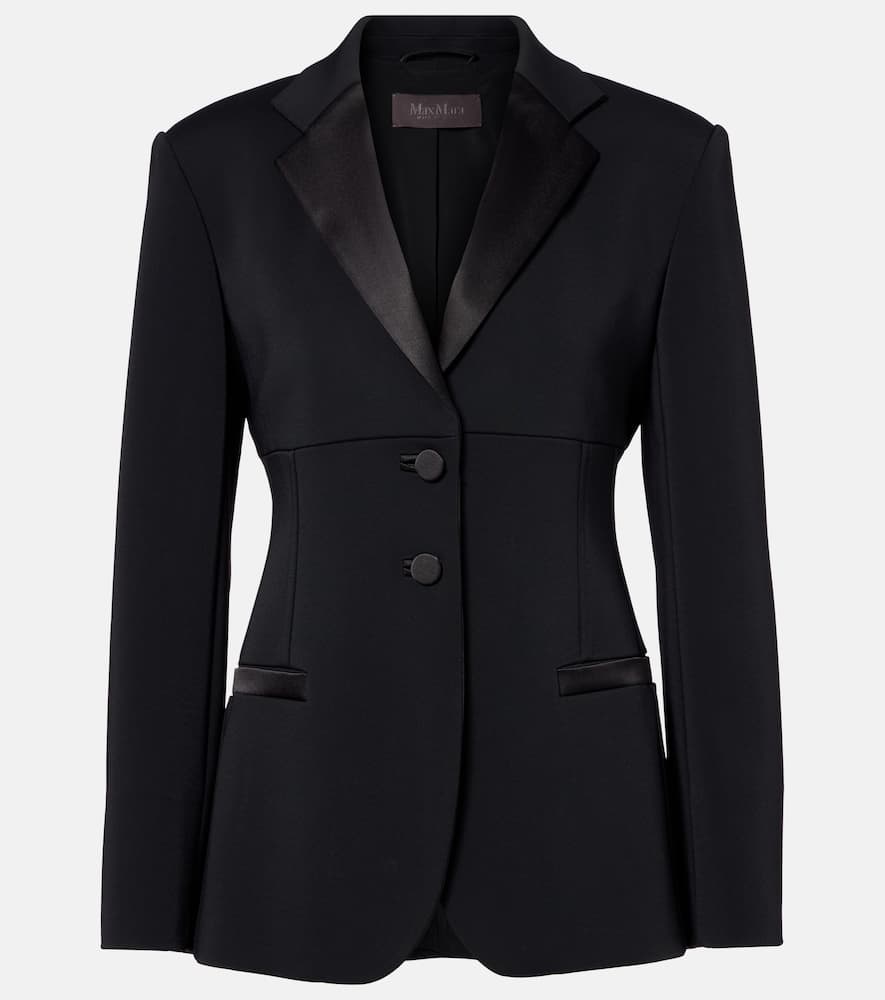 Max Mara Oreste Blazer In Black