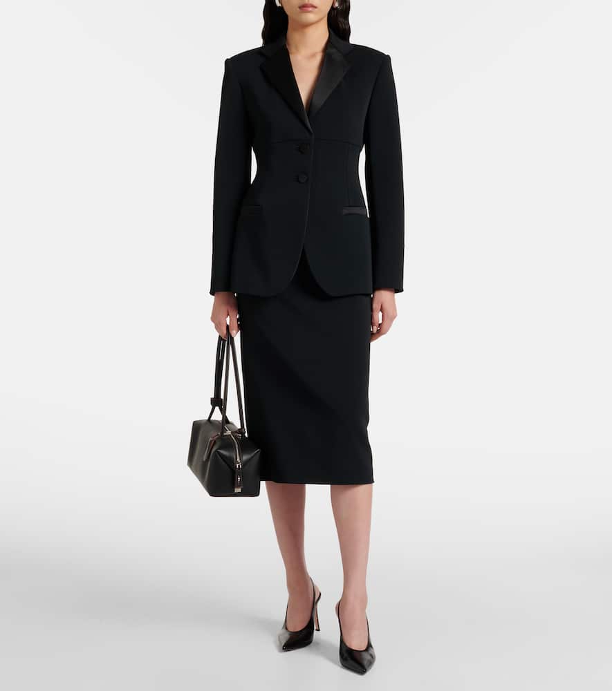 Max Mara Oreste Blazer In Black