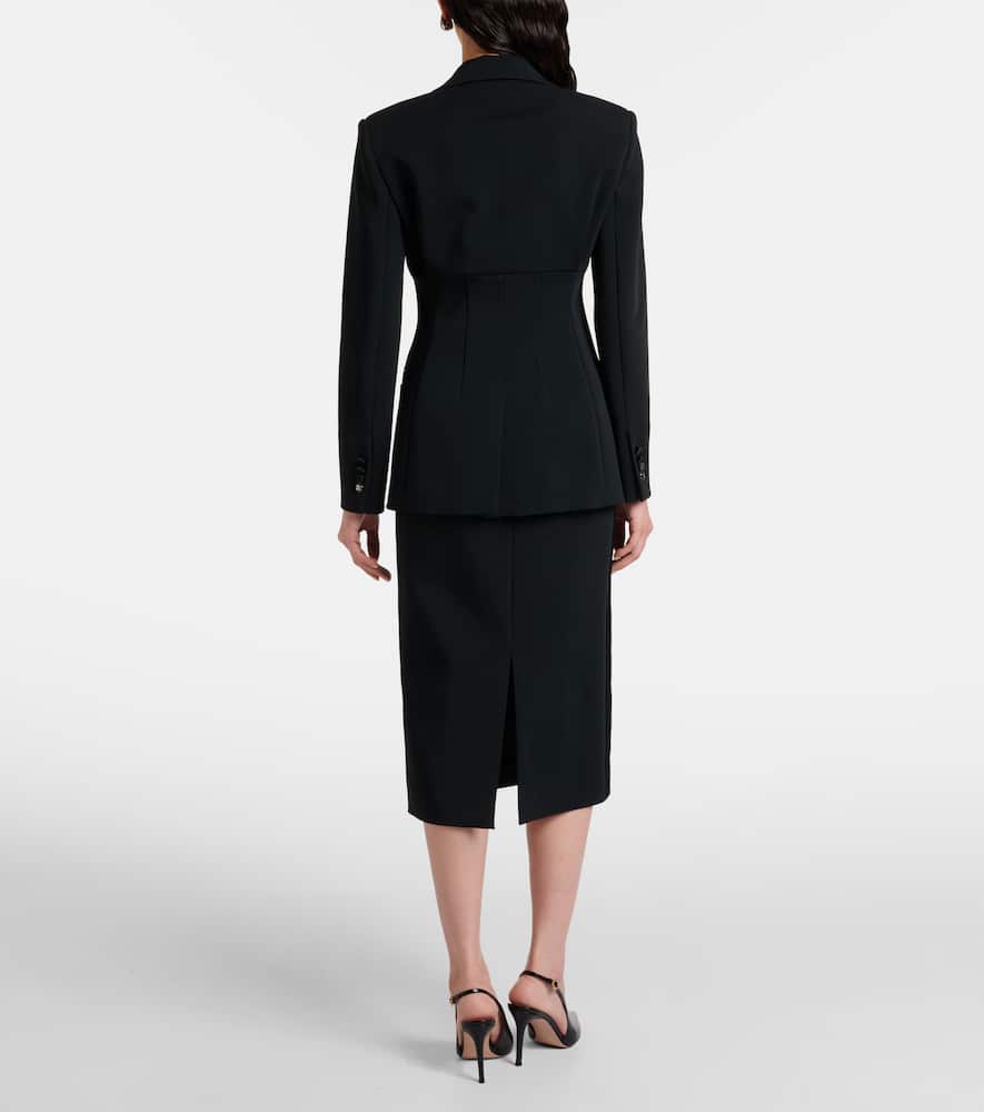 Max Mara Oreste Blazer In Black