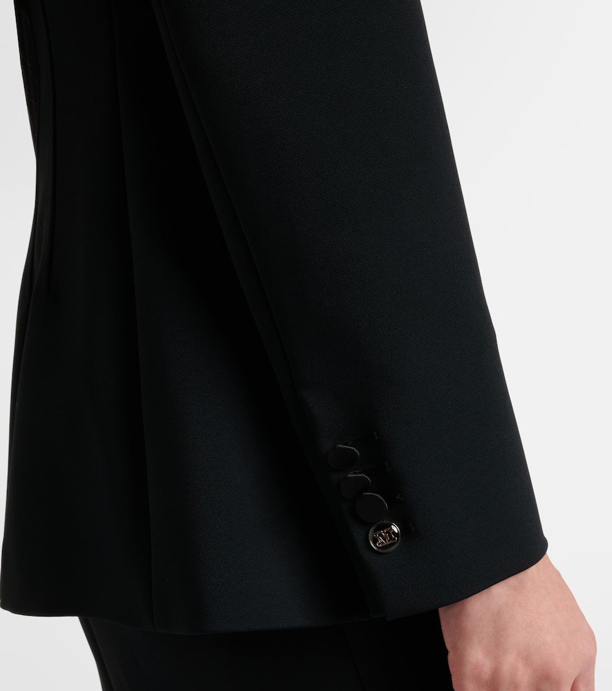 Max Mara Oreste Blazer In Black