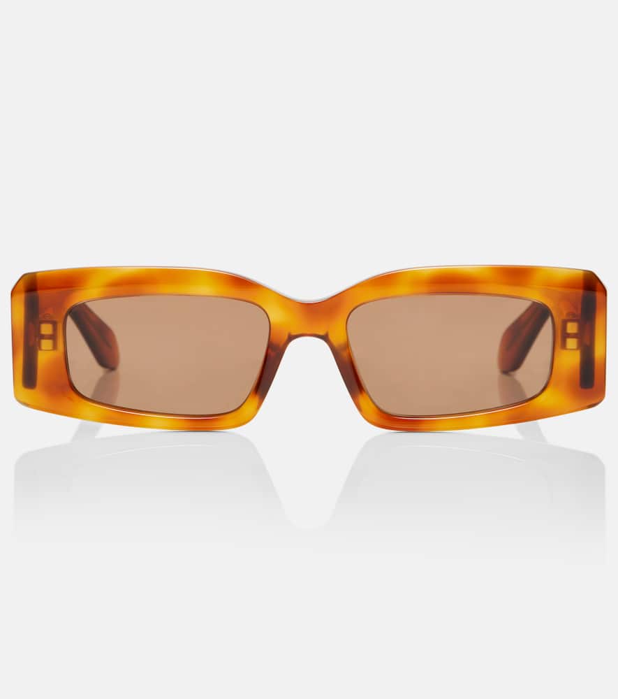 Alaïa Absolu Square Sunglasses In Brown
