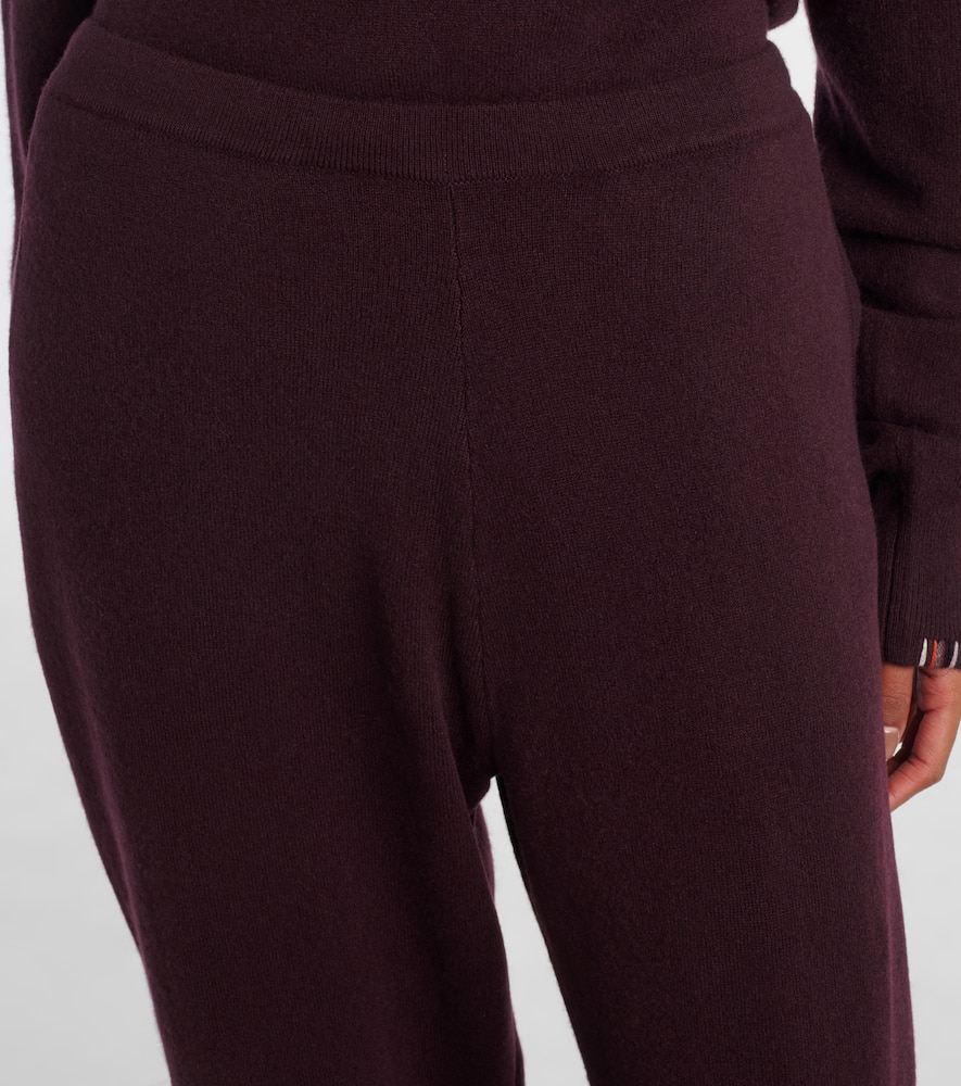 Extreme Cashmere Rush Cashmere-blend Straight Pants In Brown