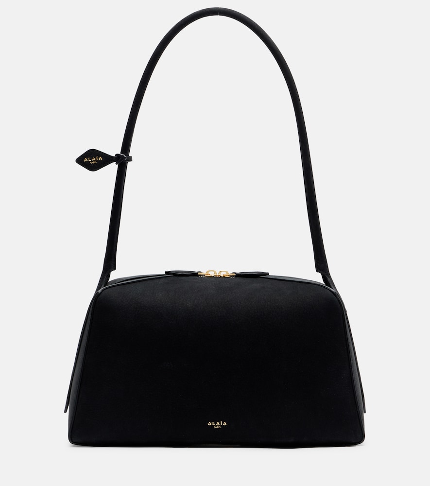 Alaia Alaïa Le Bouledogue Medium suede shoulder bag