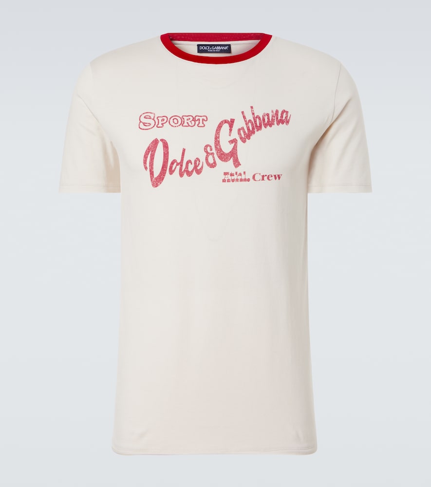 Dolce & Gabbana Printed cotton T-shirt