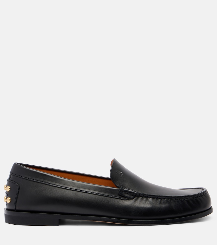  Tod's Tod's Studded Leather Loafers 