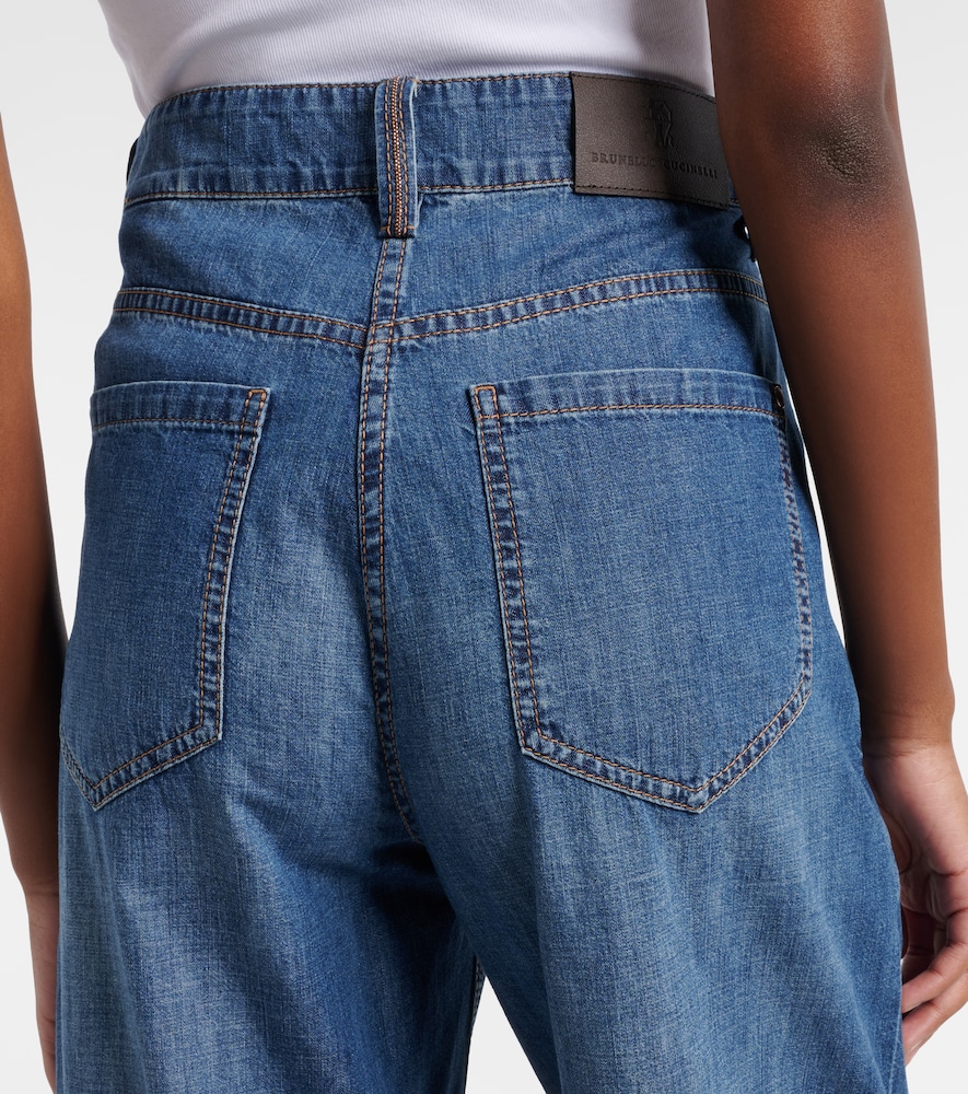  Brunello Cucinelli Brunello Cucinelli Wide-leg Jeans 