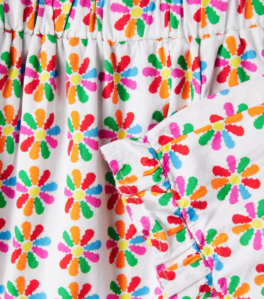  Fabula Fã¡bula Catavento Printed Cotton Shorts 