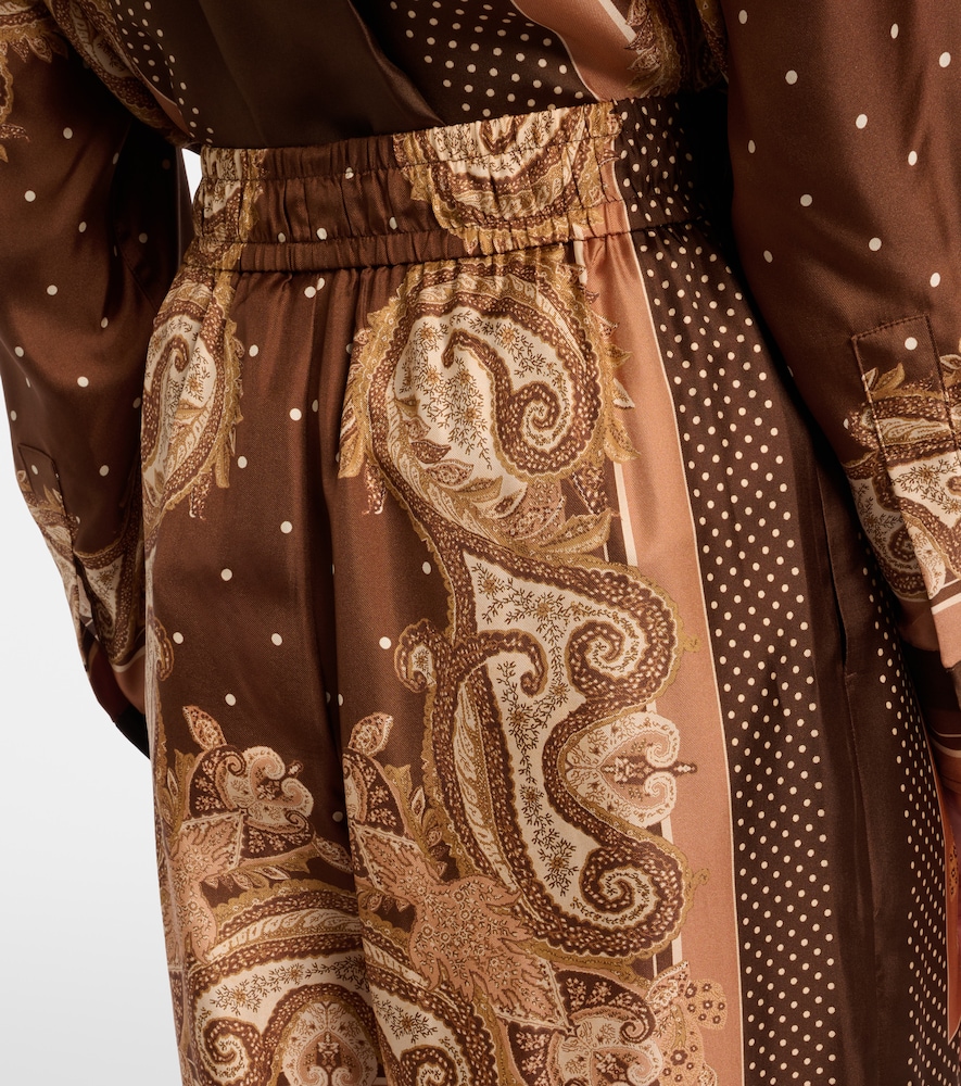  Zimmermann Zimmermann Palazzo-hose Luna Aus Seide 