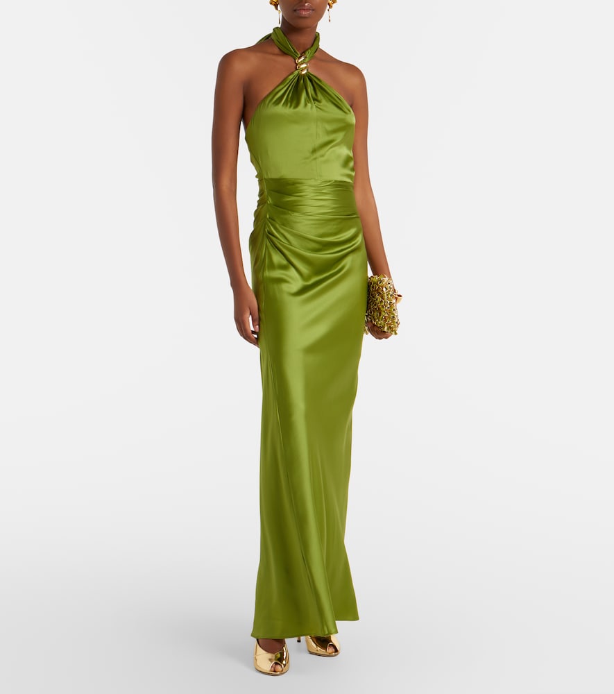  Veronica Beard Veronica Beard Robe Izaren Aus Satin 