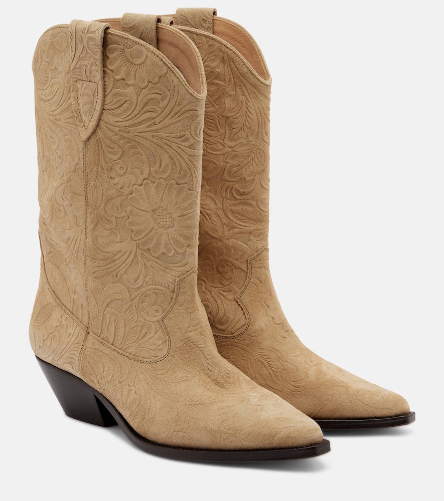 Isabel Marant Duerto suede cowboy boots