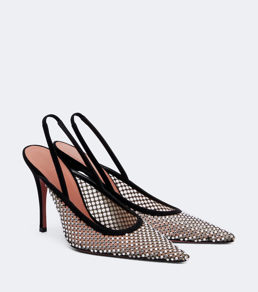 Pumps slingback Felicia in rete