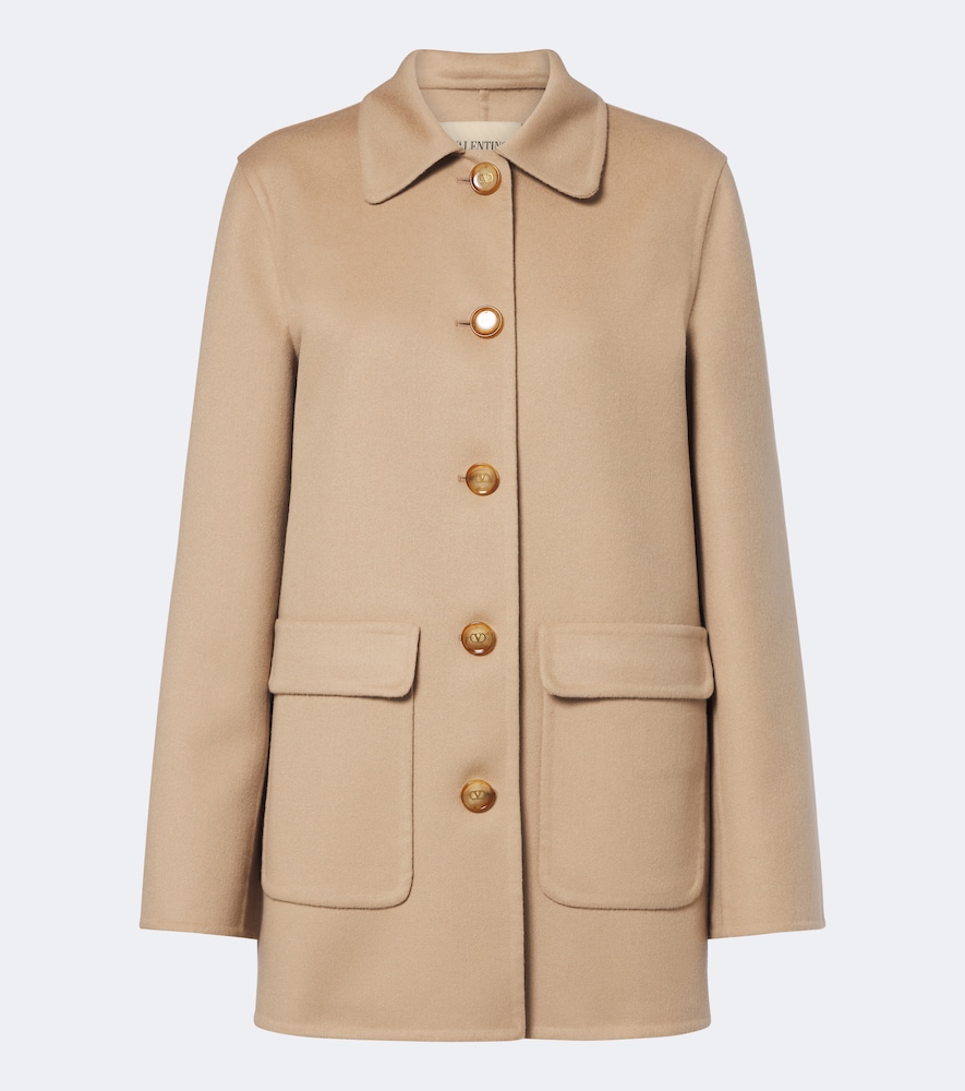 Valentino Veste VLogo en laine et cachemire