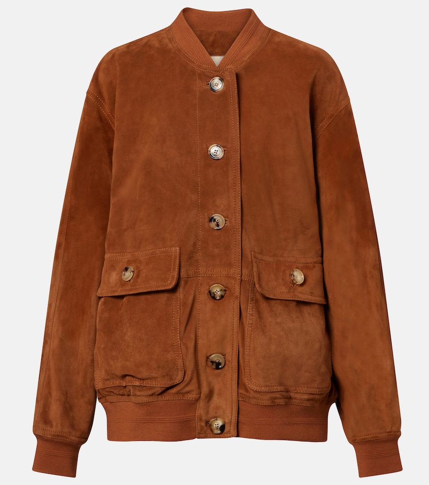Giacca bomber Caban in suede