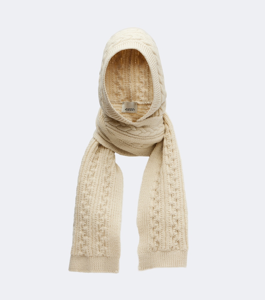 Isabel Marant Women's Beige Honorine Wool And Alpaca Scarf - Mytheresa
