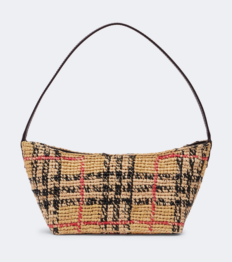 Schultertasche Margate Mini aus Bast