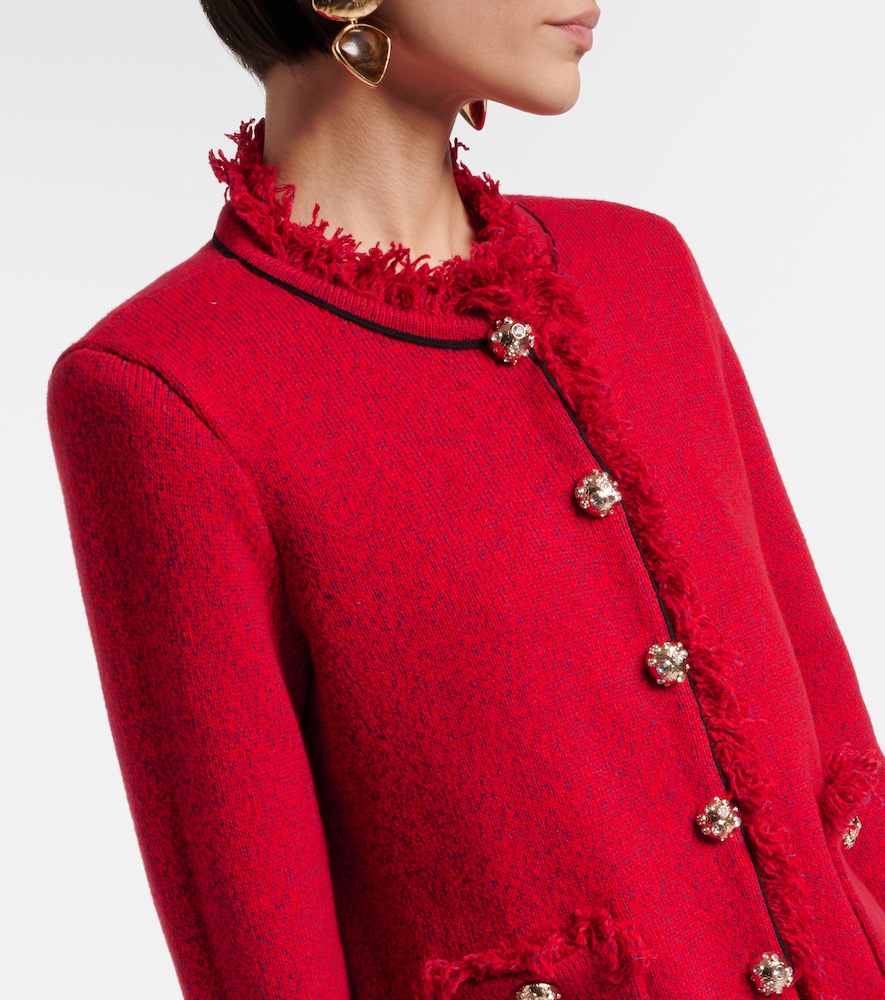 Fringed-Trimmed Jacket