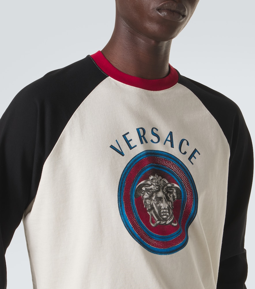  Versace Versace T-shirt Medusa Aus Baumwoll-jersey 